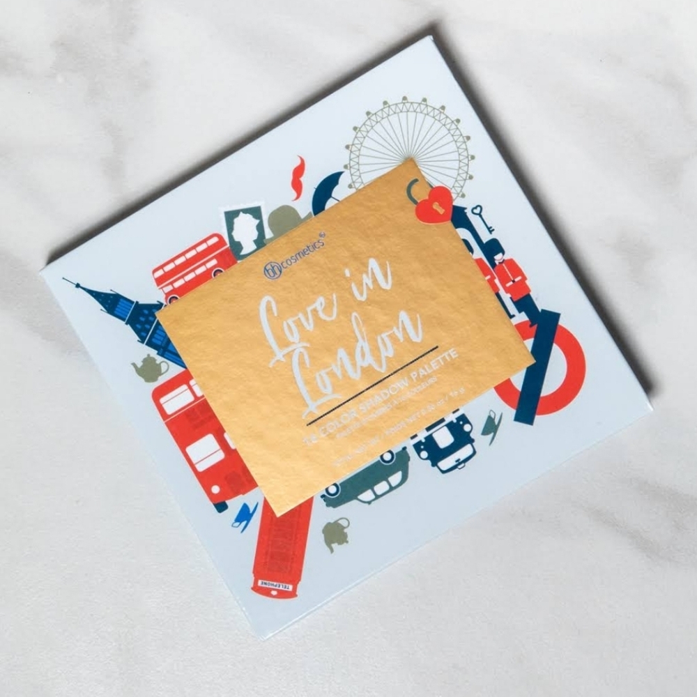 NEW BH COSMETICS LOVE IN LONDON 16 COLOR EYESHADOW PALLET